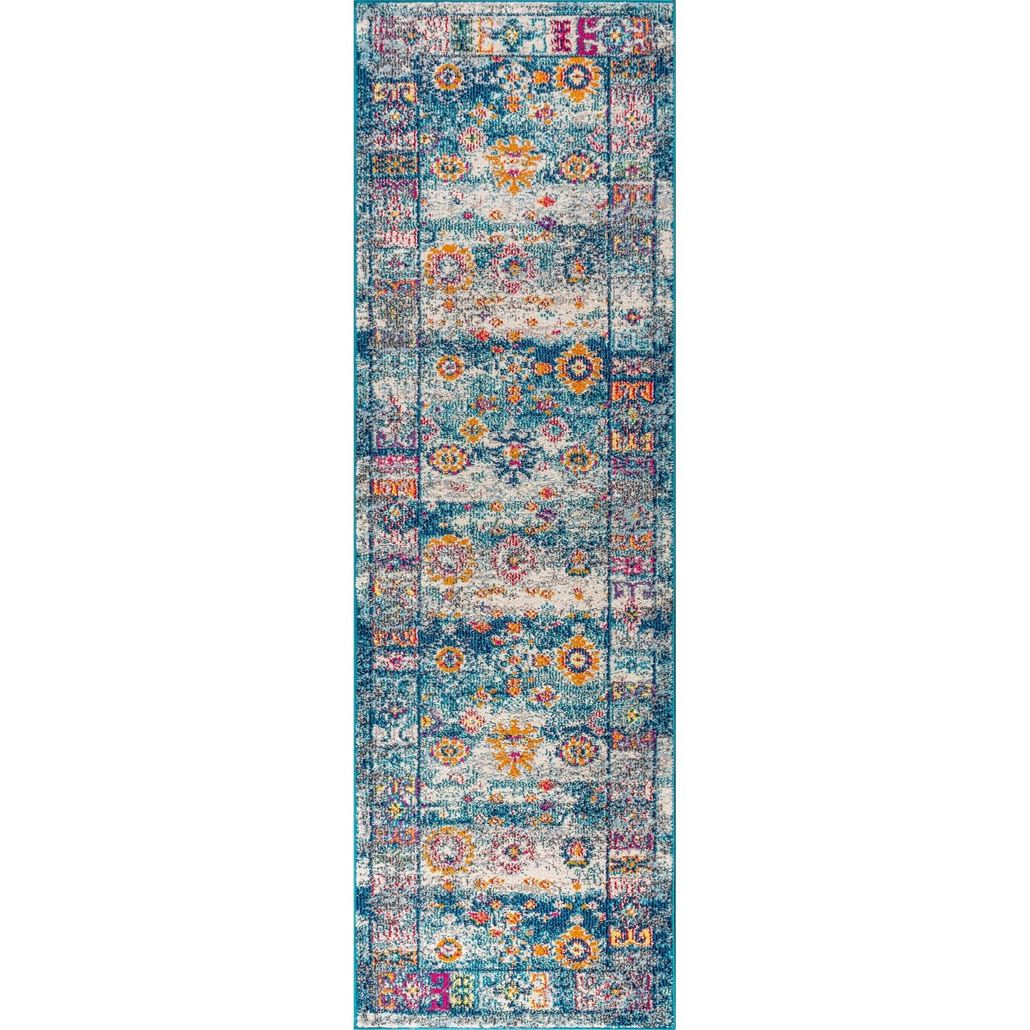Bohemian FLAIR Boho Vintage Medallion Area Rug