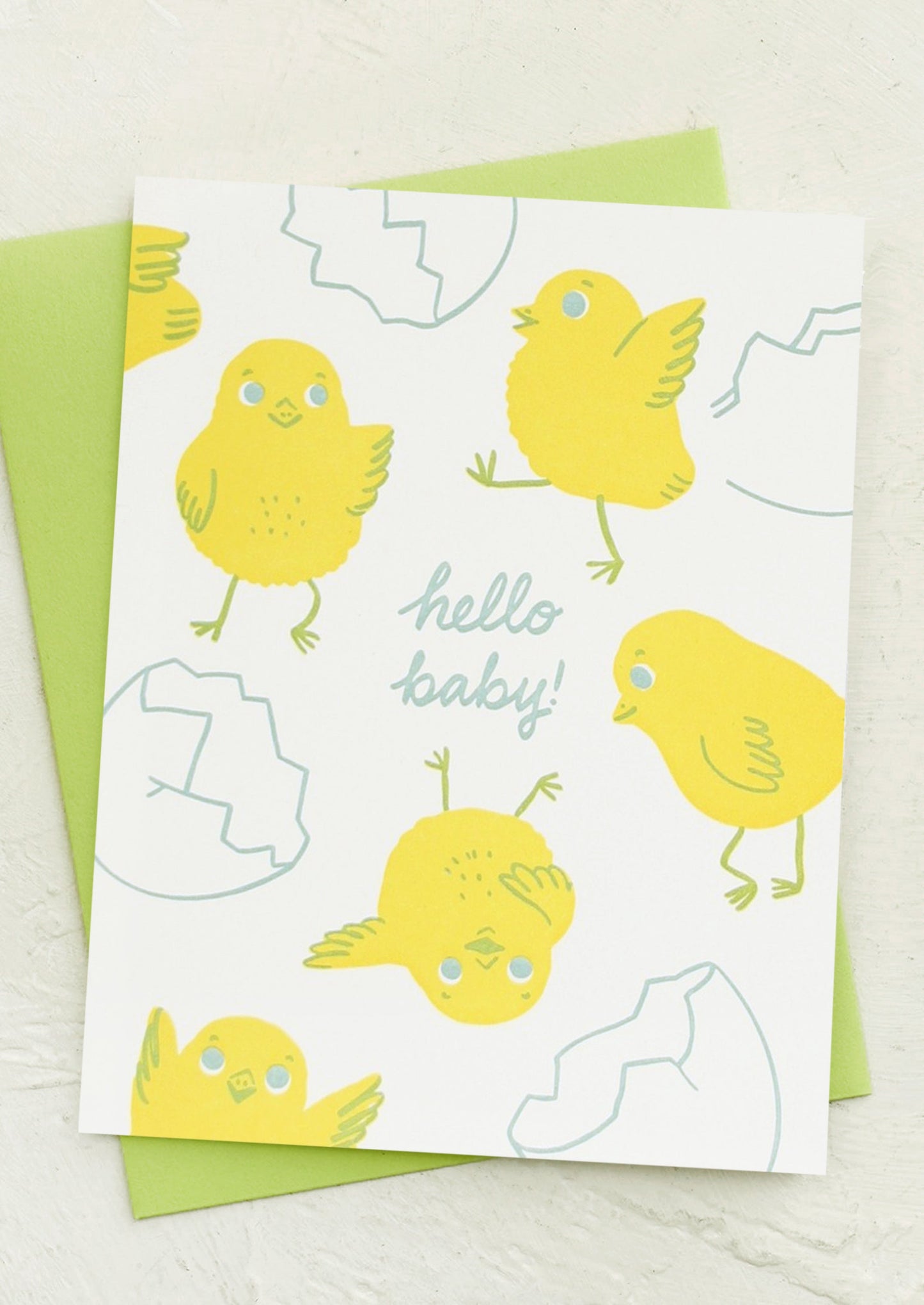 Hatching Chicks Baby Card