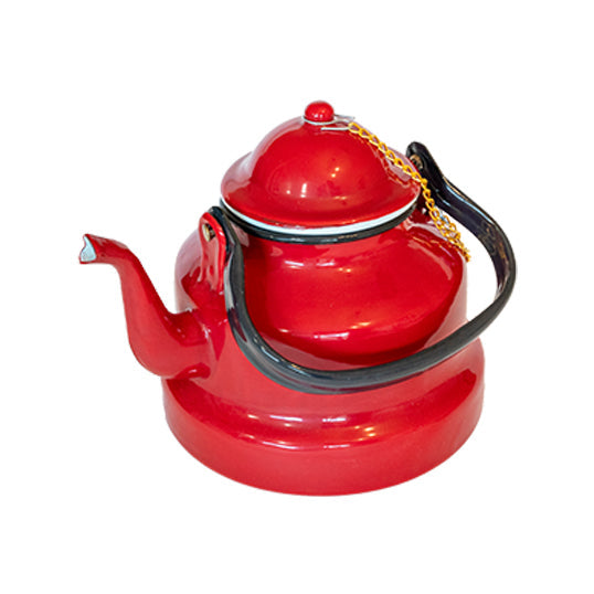 Urban Style Enamelware 2L Multipurpose Kettle (Red)