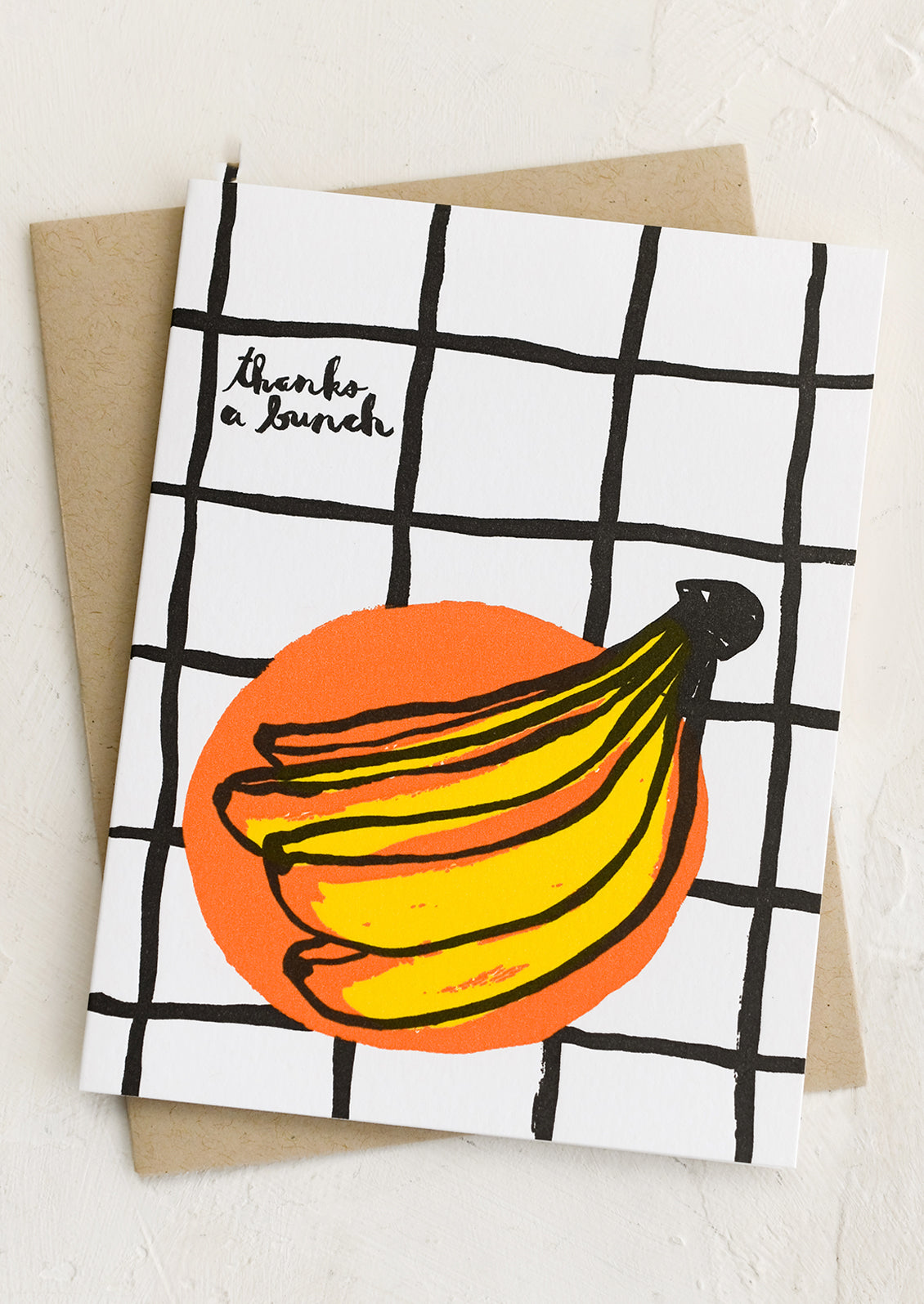 Bananas Thank You Card