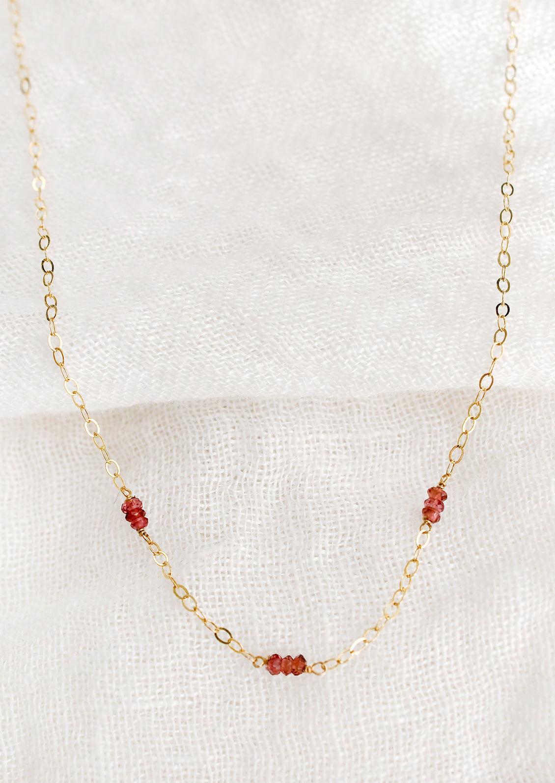 Barely There Gemstone Necklace