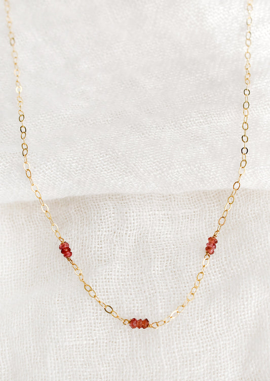 Barely There Gemstone Necklace