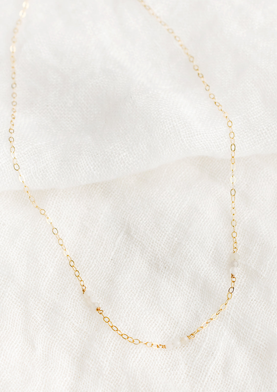 Barely There Gemstone Necklace