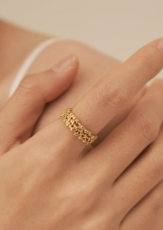 Baroque Weave Ring