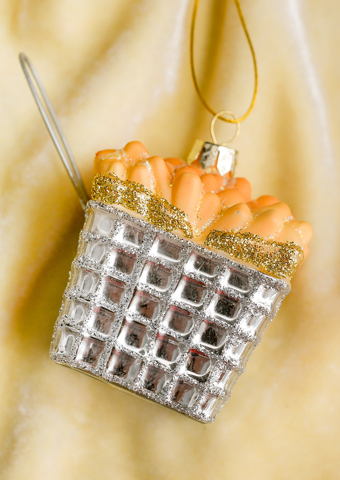 Basket Of Fries Ornament