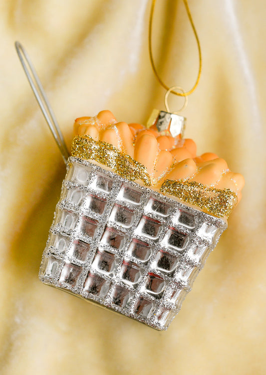Basket Of Fries Ornament