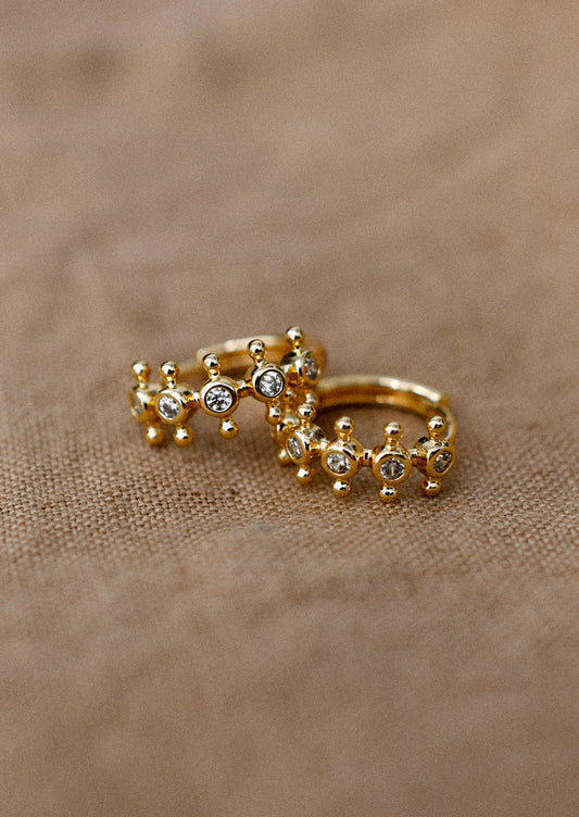 Bayu Huggie Hoop Earrings