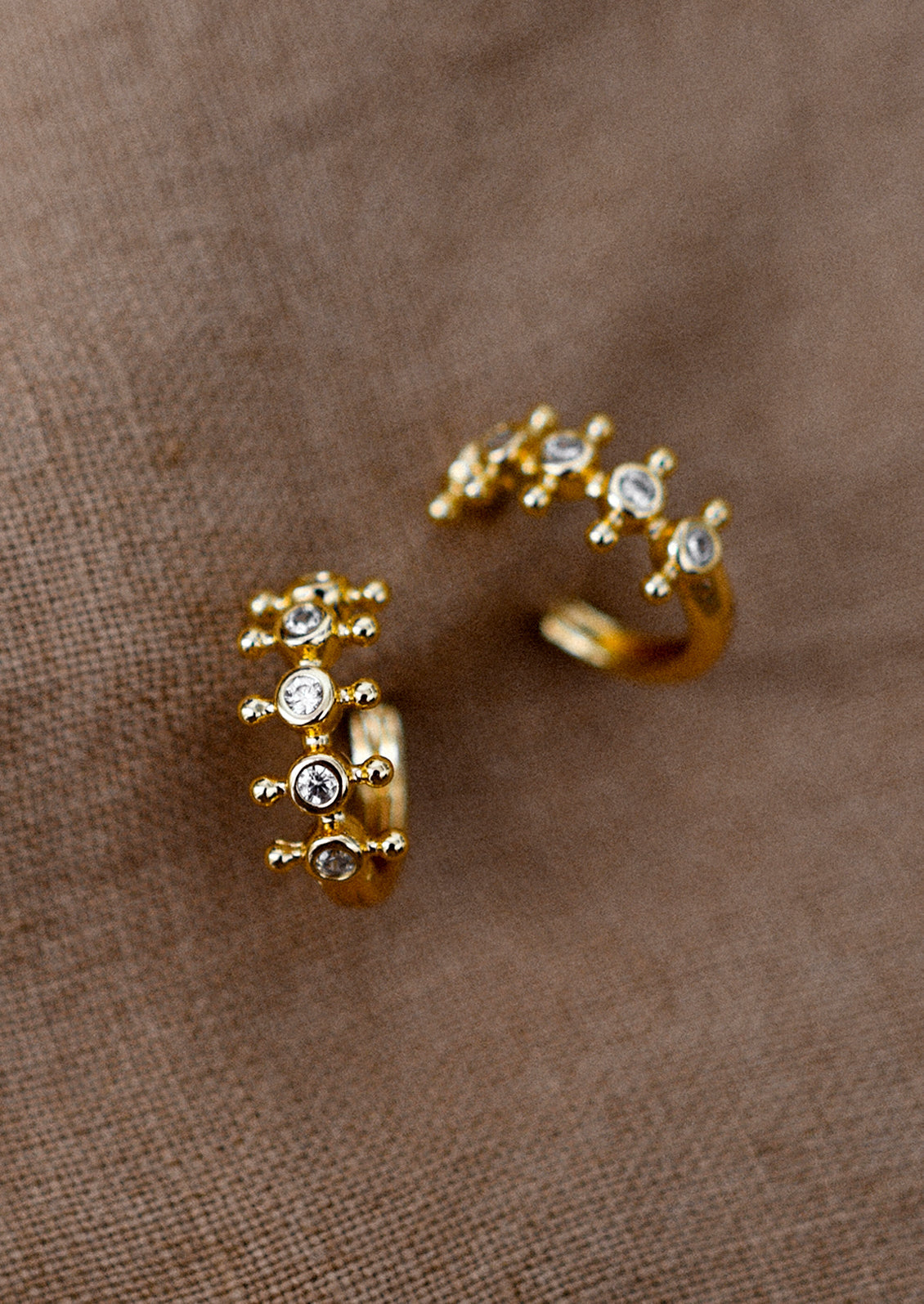 Bayu Huggie Hoop Earrings