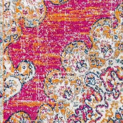 Bohemian FLAIR Boho Vintage Medallion Area Rug
