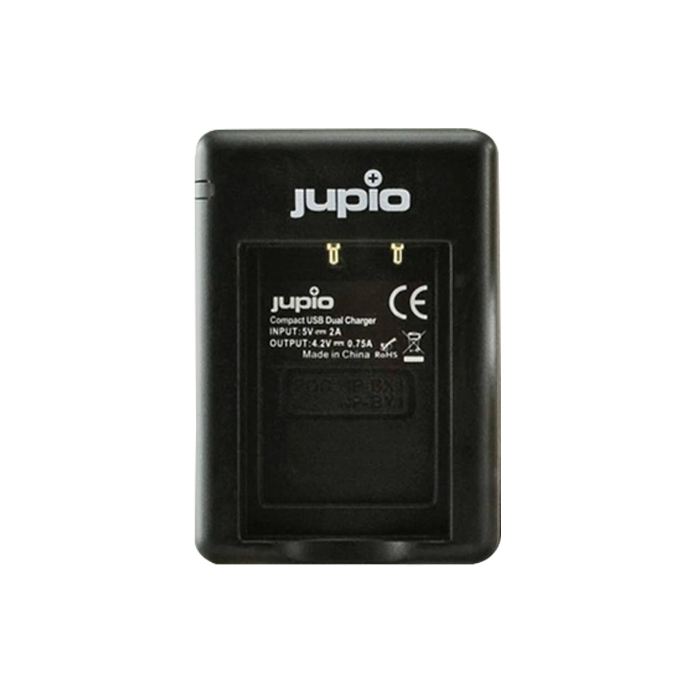 Jupio 2x Batteries 1250mAh & USB Double-Sided Charger Kit For Sony NP-BX1