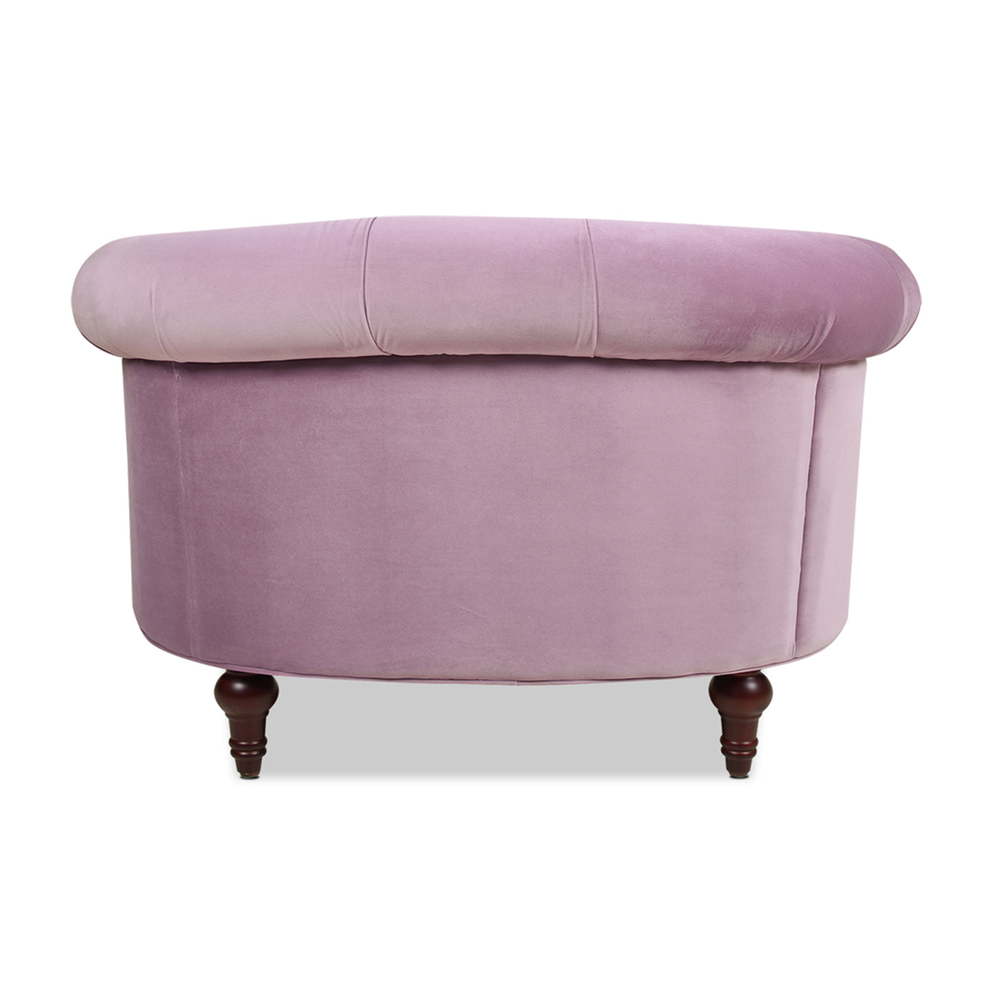 Upholstered Accent Chair with Rolled Arms and Nailhead Trim