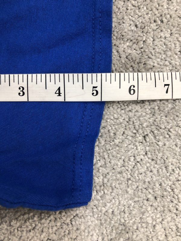Columbia T Shirt Mens Medium Blue Crew Neck Graphic Tee Short Sleeve 100% Cotton