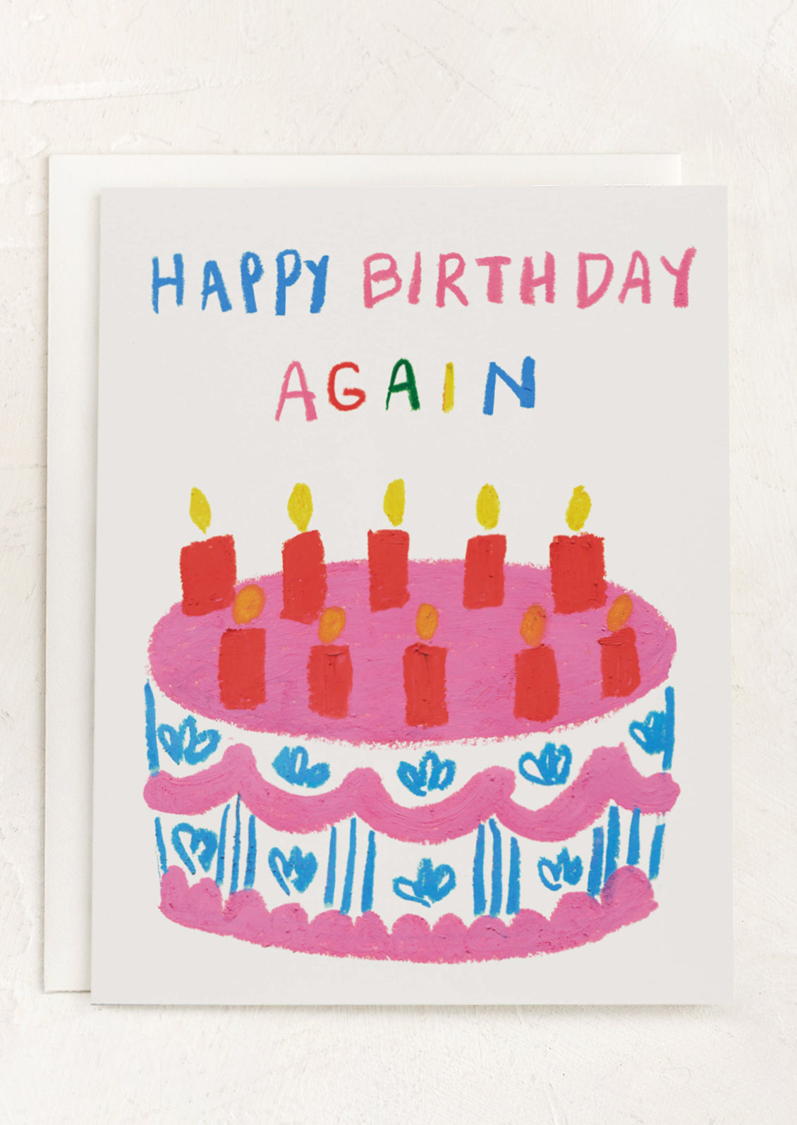 Happy Birthday Again Card