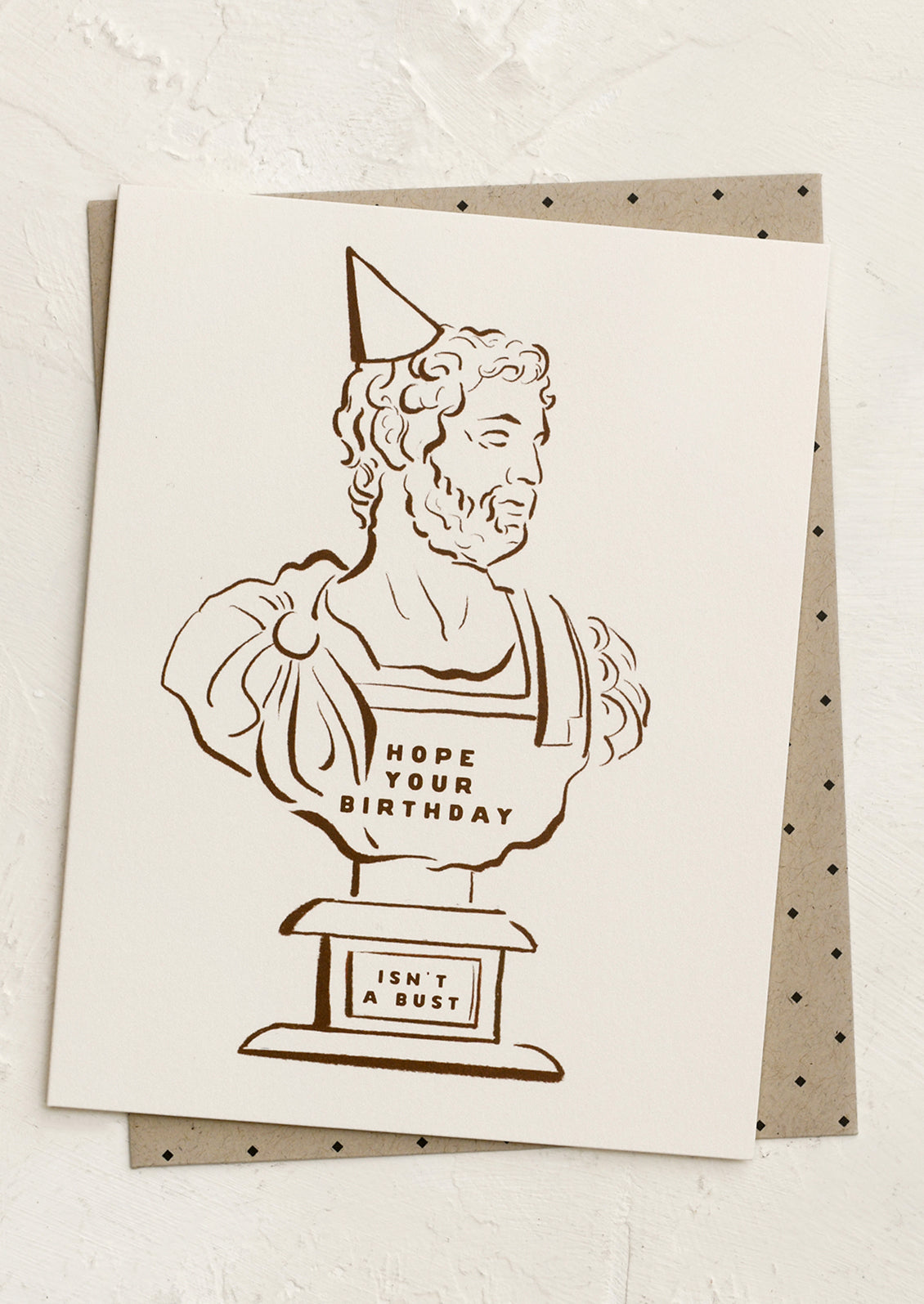 Birthday Bust Card
