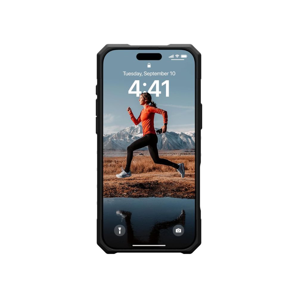 URBAN ARMOR GEAR Plasma Case for iPhone 16 Pro Max - Drop-Resistant, Wireless Charging (Clear)