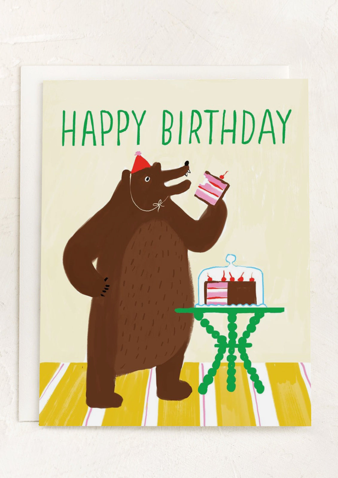 Bear Birthday Card