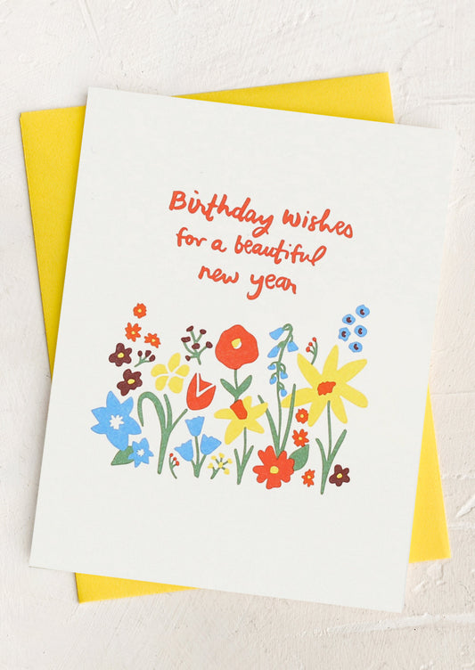 Beautiful Birthday Wishes Card