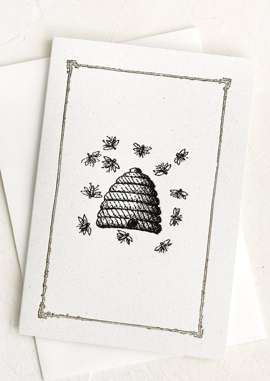 Beehive Blank Card