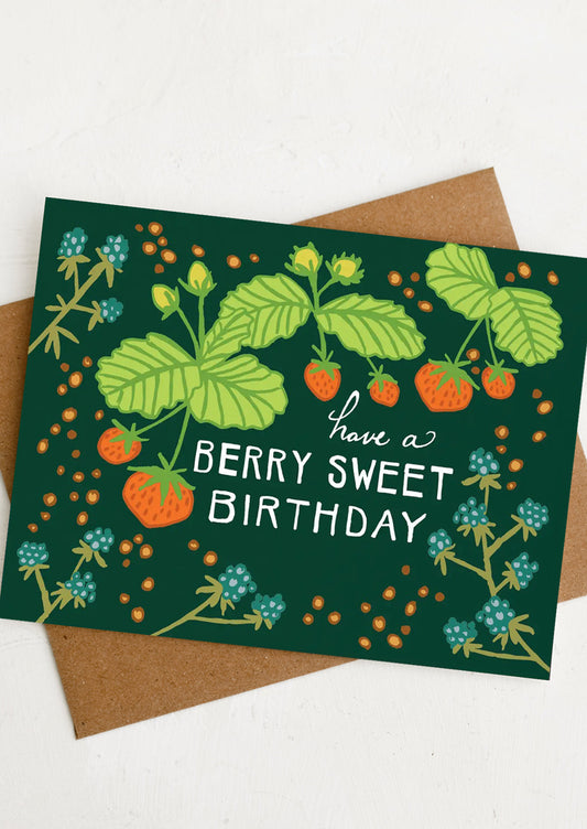 Berry Sweet Birthday Card