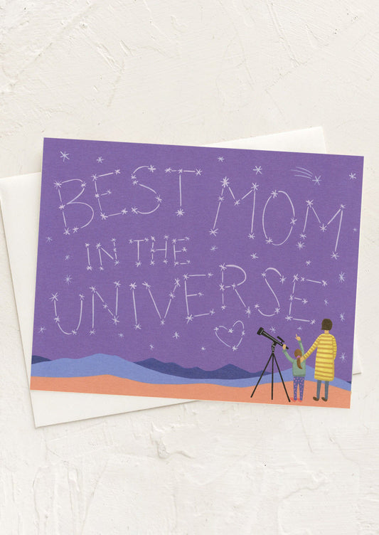 Best Mom In The Universe Card