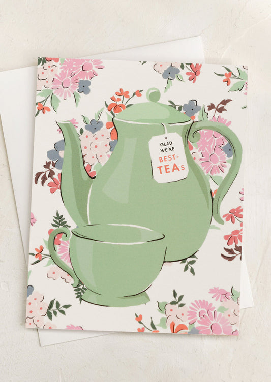 Glad We're Best-Teas Card