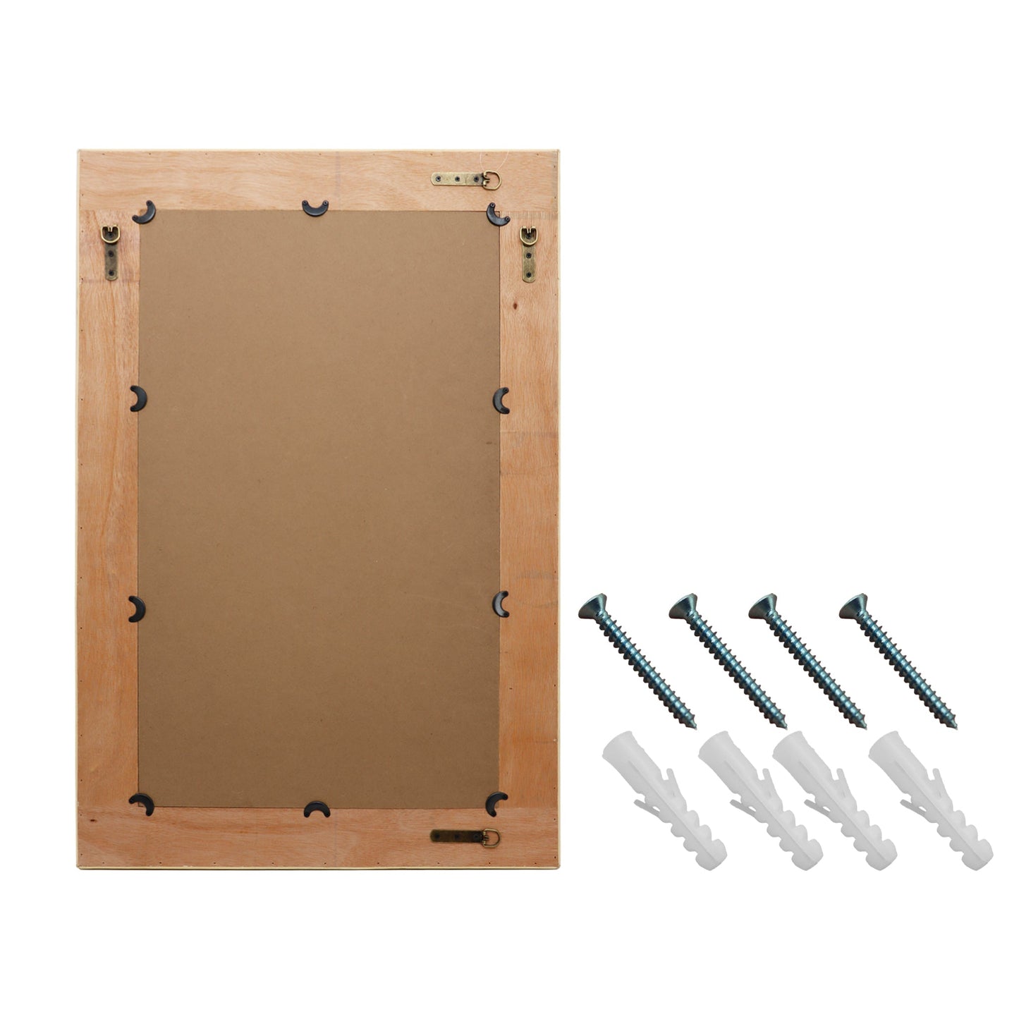 Rectangle Bamboo Wall Mirror