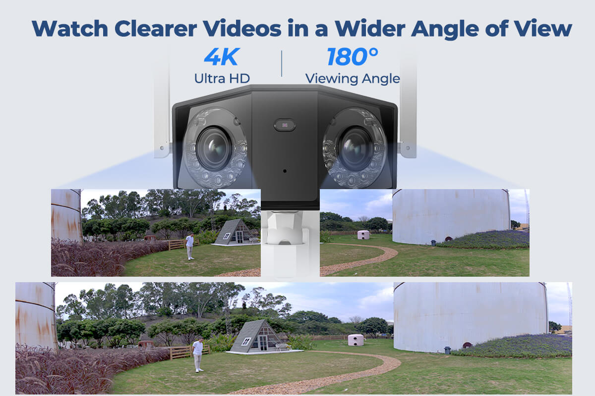 Reolink Dual-Lens 180° 4K UHD Security Camera Duo 2 WiFi