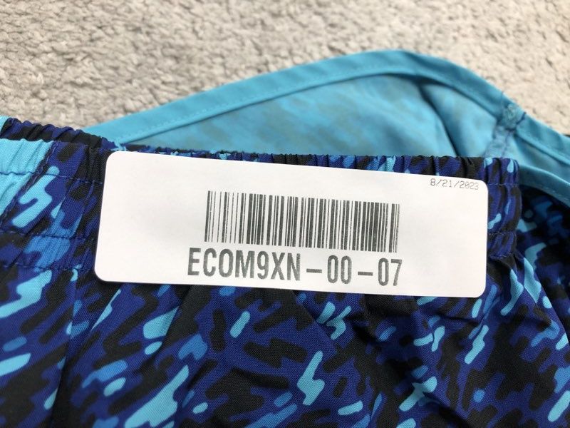 Nike Shorts Womens X Small Blue Dri Fit Activewear Athletic Running Jogging Logo