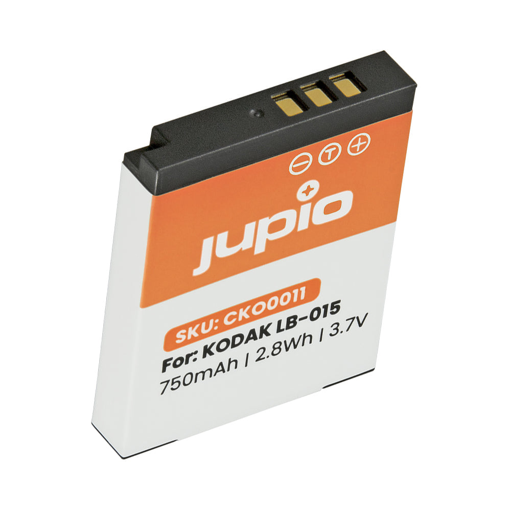 Jupio Li-Ion 3.7V 750mAh Battery For Kodak LB-015 Camera