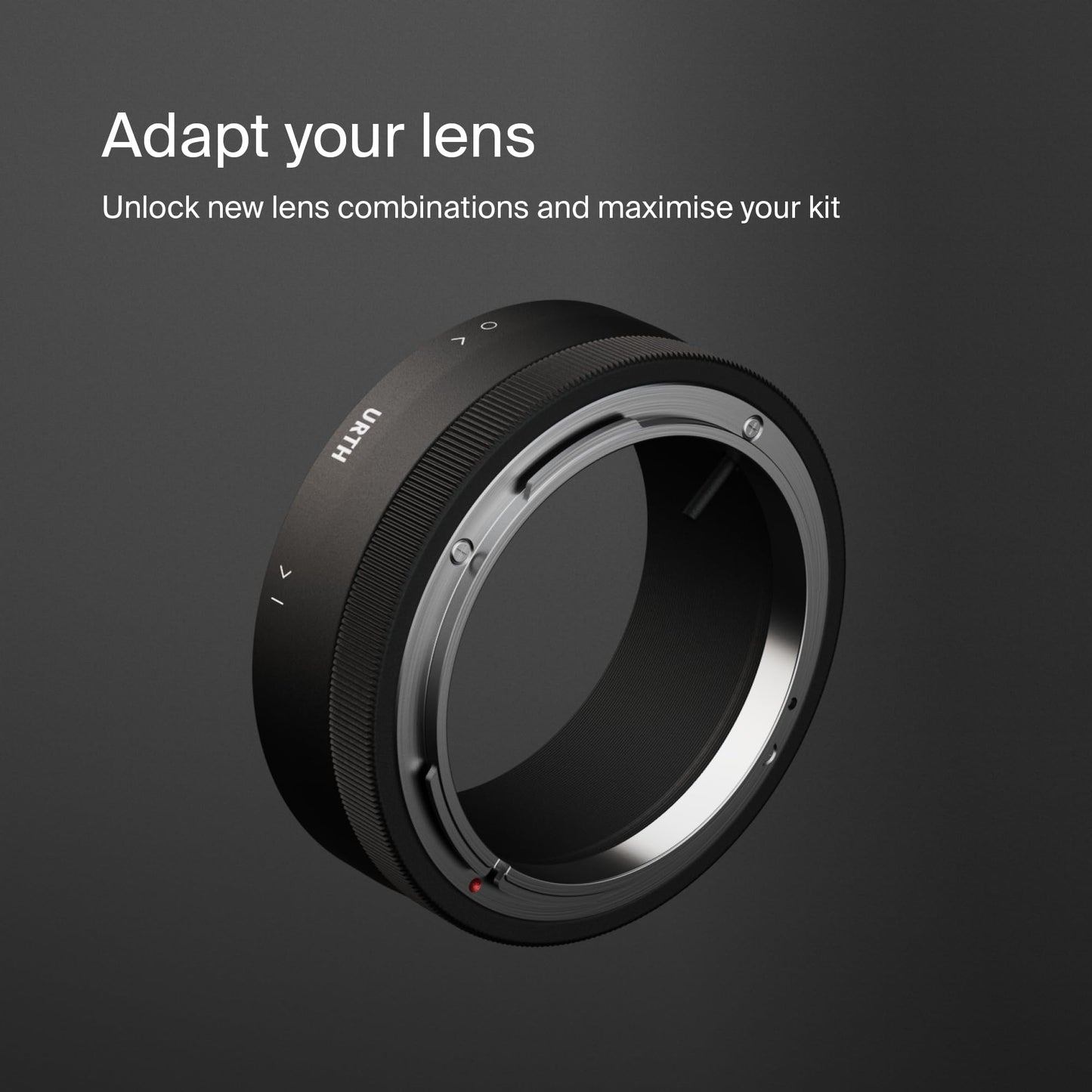 Urth Lens Mount Adapter for Canon FD Lens to Canon RF Camera Body