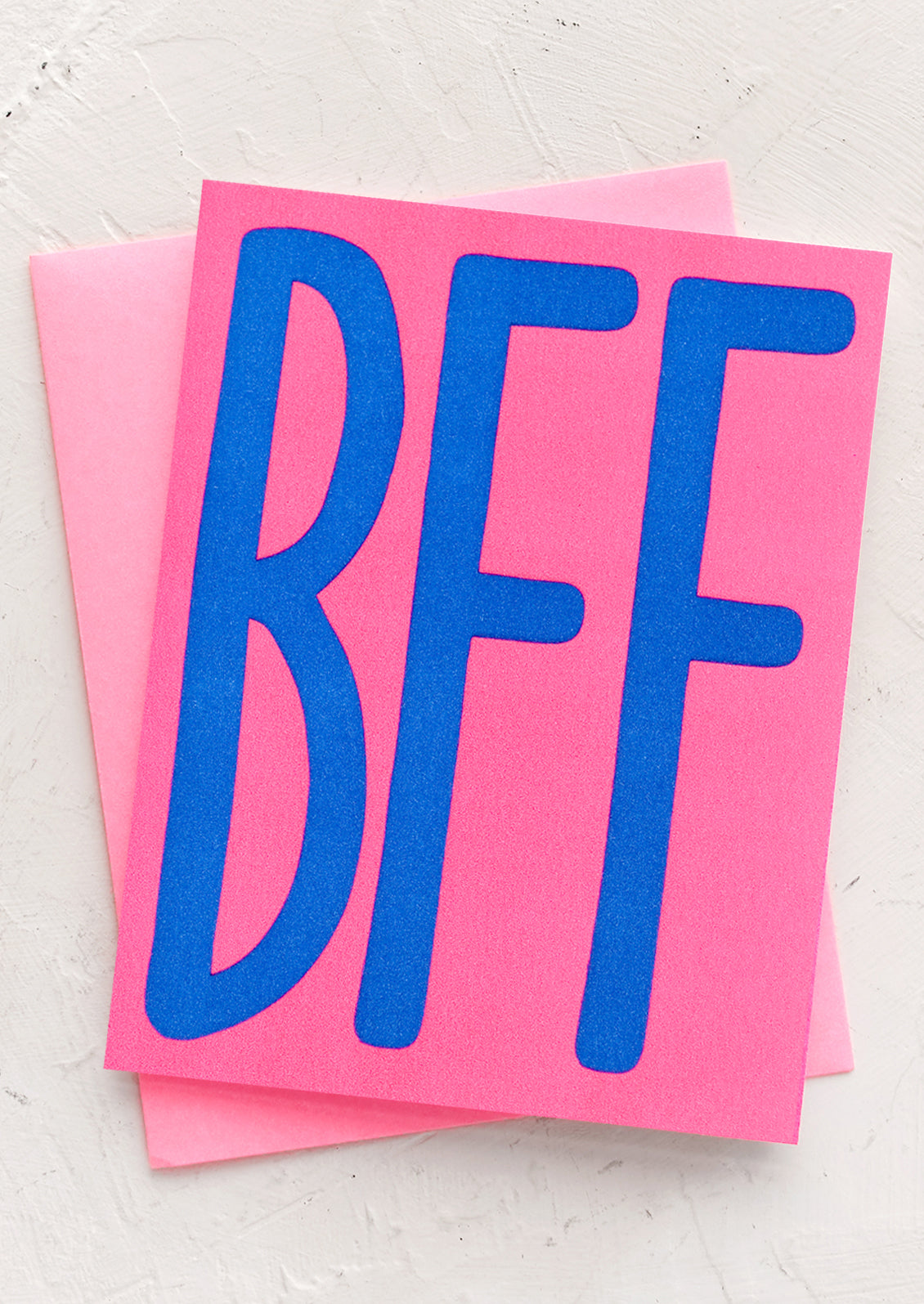 Neon BFF Card