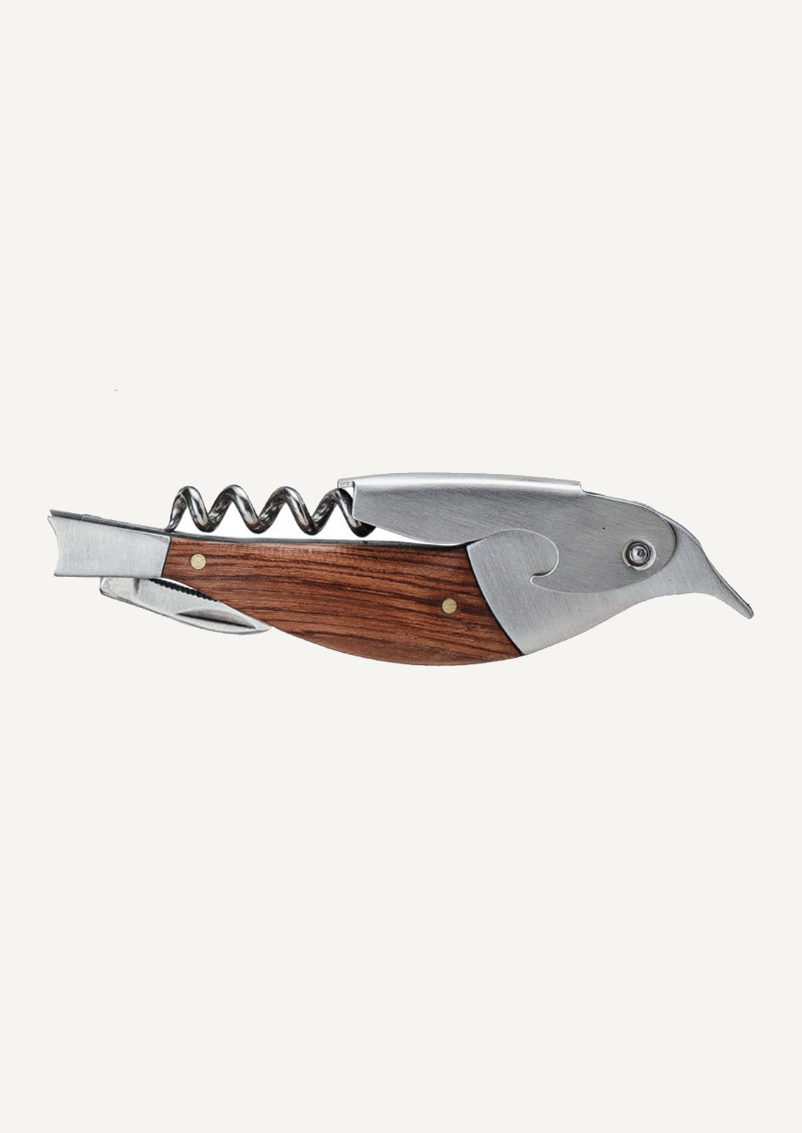 Bird Corkscrew & Bottle Opener