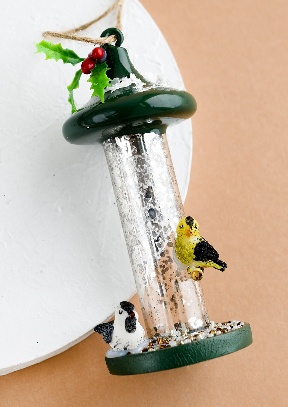 Winter Bird Feeder Ornament