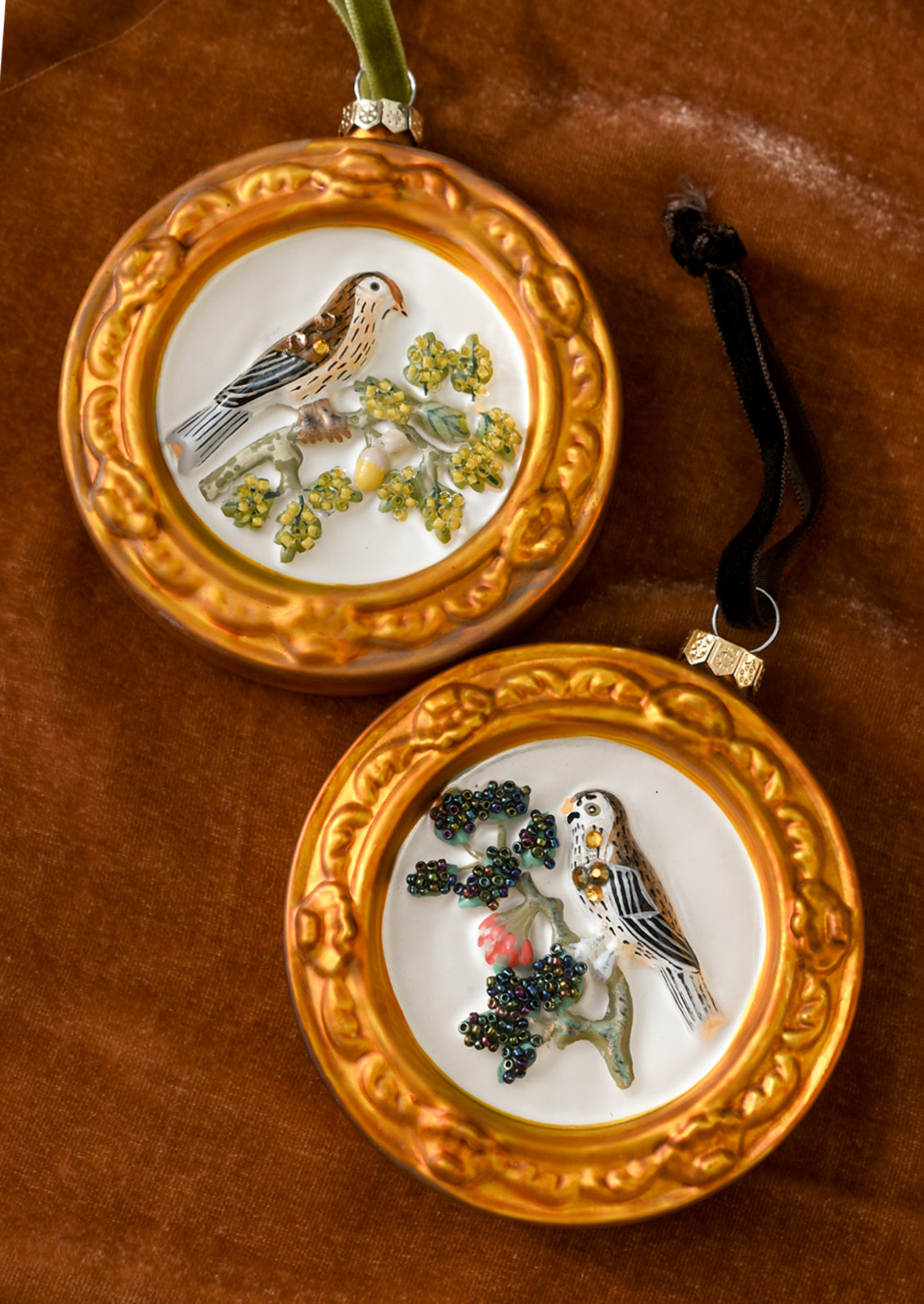 Bird on Branch Ornament