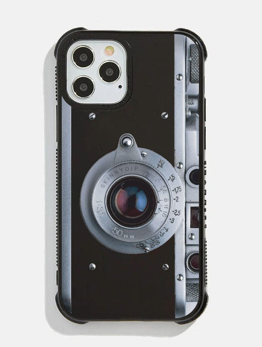 Black Film Camera Shock iPhone Case