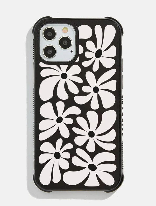Black Monochrome Shock iPhone Case
