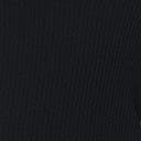 Black Ribbed Sweater Bodysuit