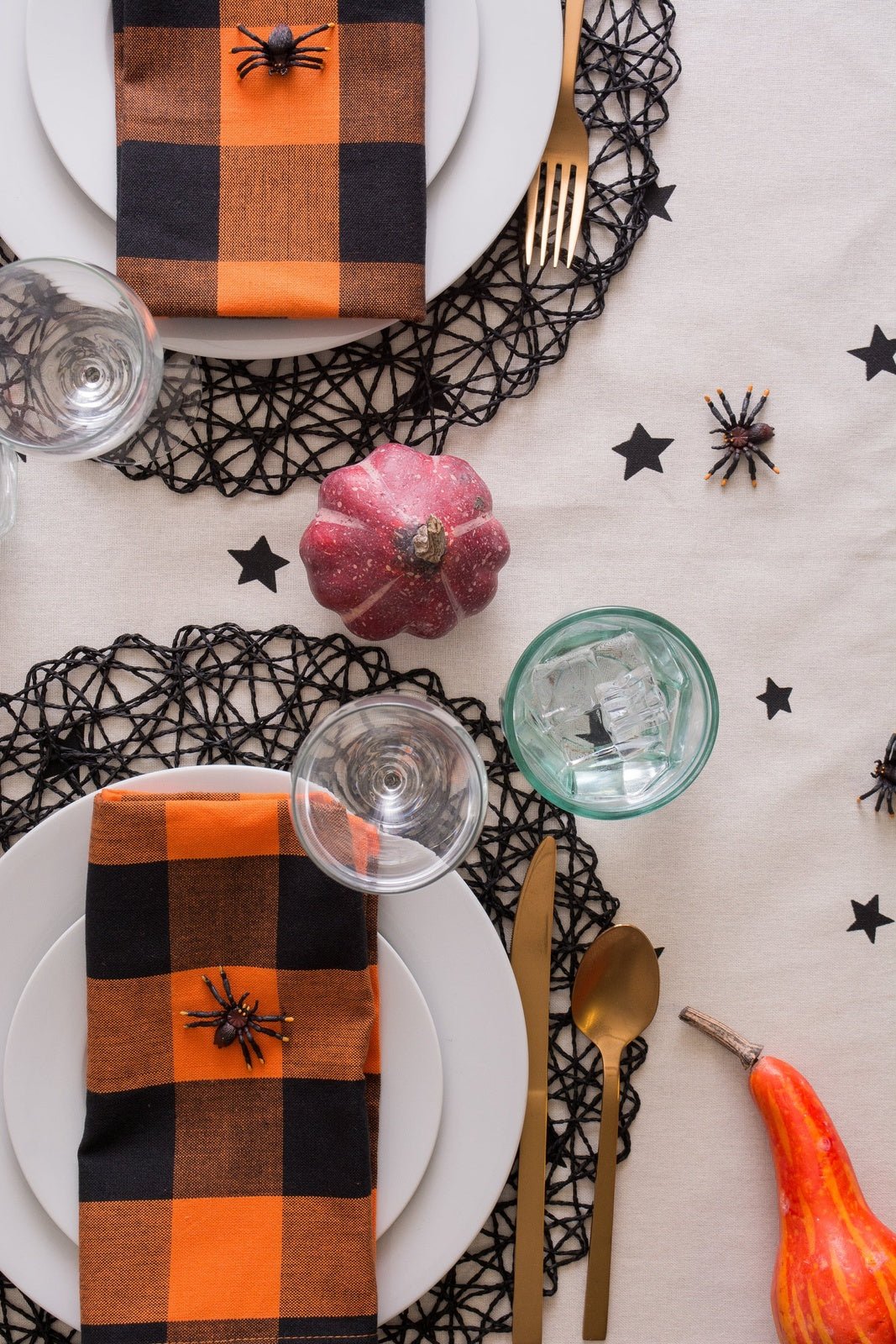 Black Woven Paper Round Placemat Set Of 6