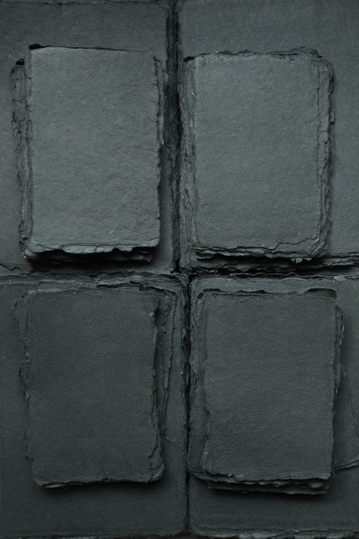Smooth Handmade Paper  {Black}
