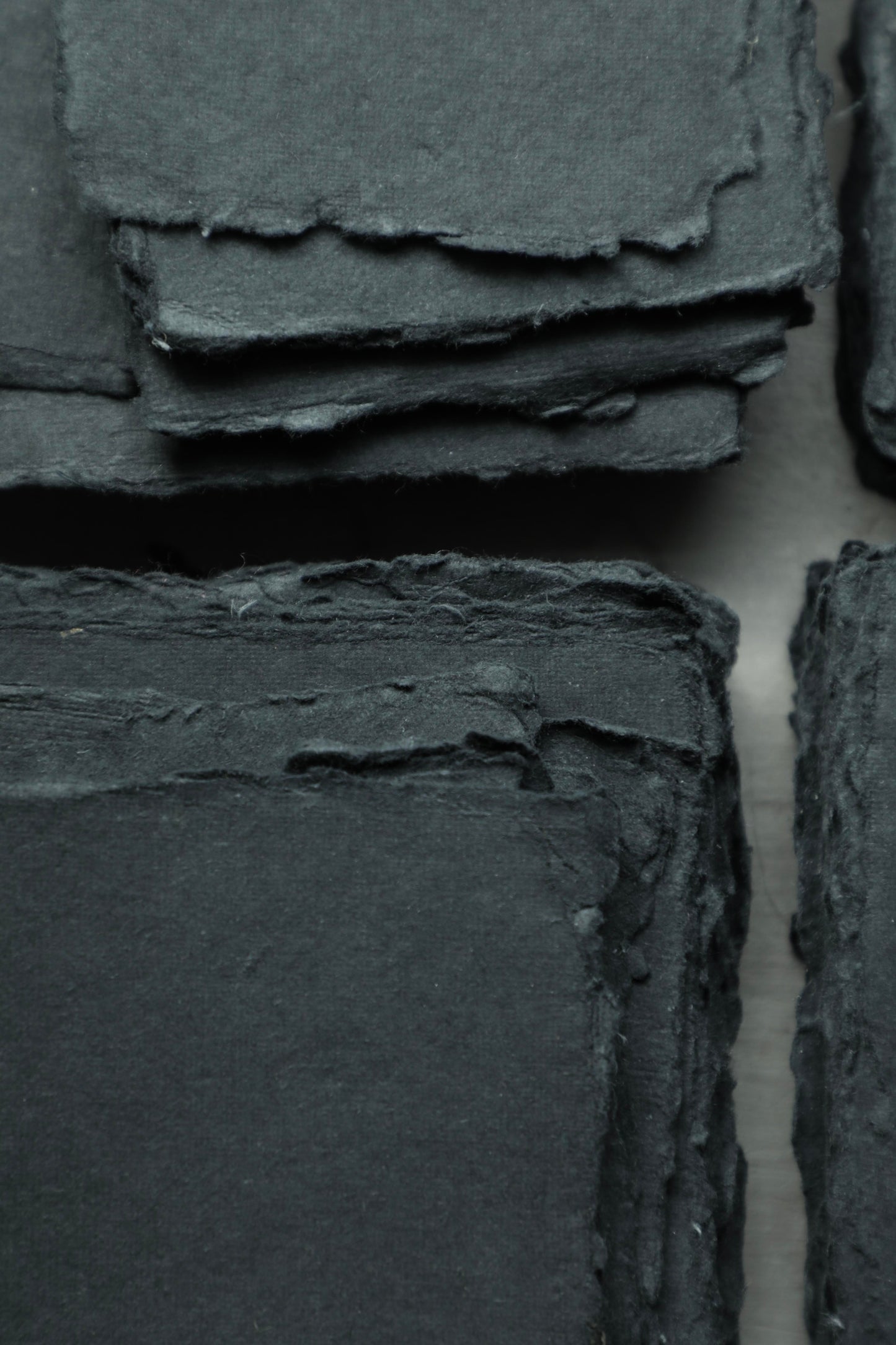 Smooth Handmade Paper  {Black}