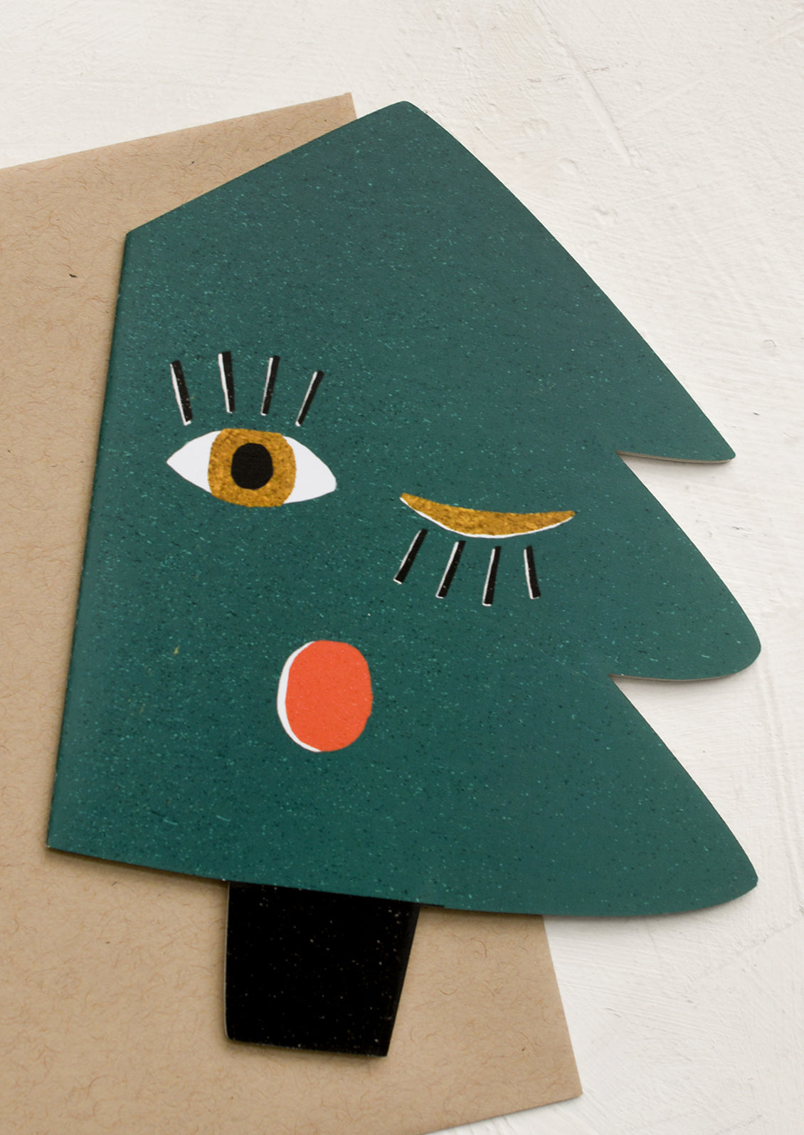 Blinking Tree Blank Card