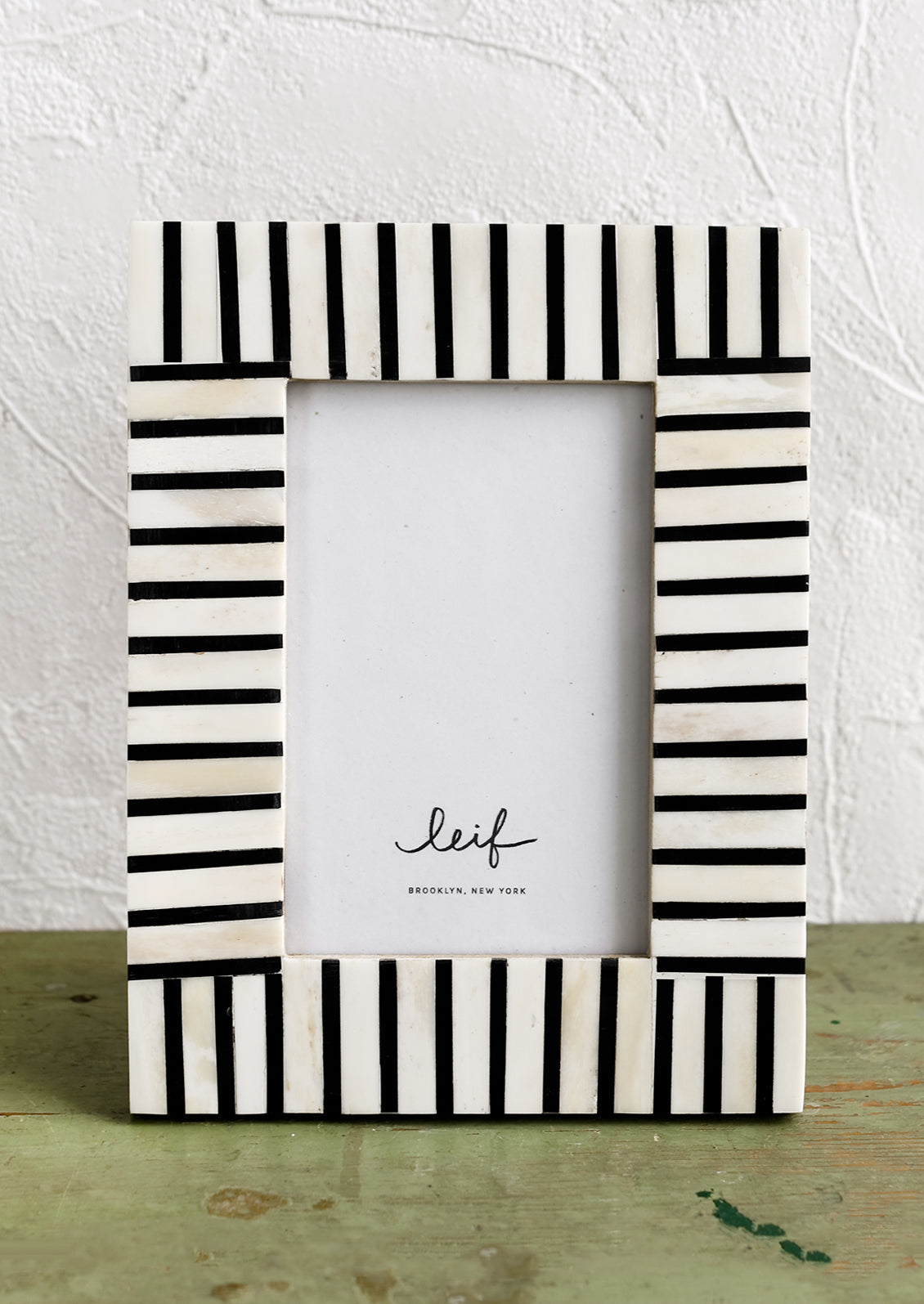 Blocked Stripe Picture Frame