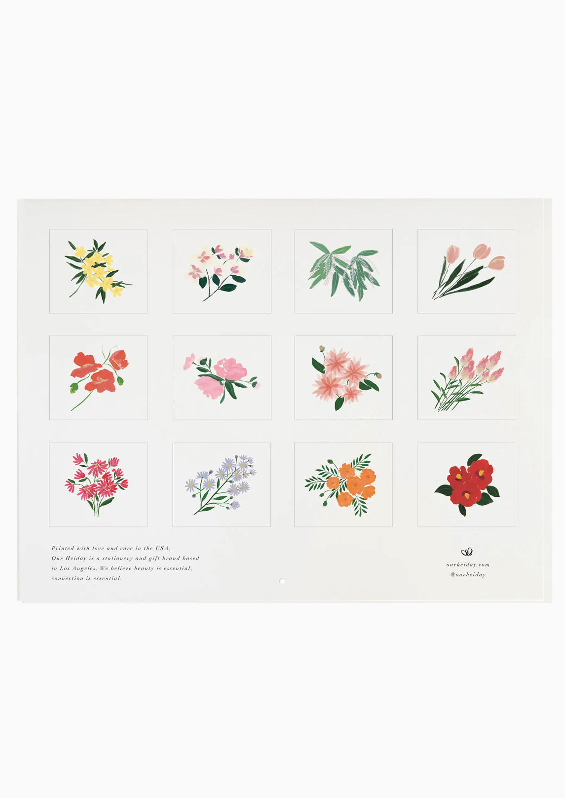 Bloom 2023 Wall Calendar