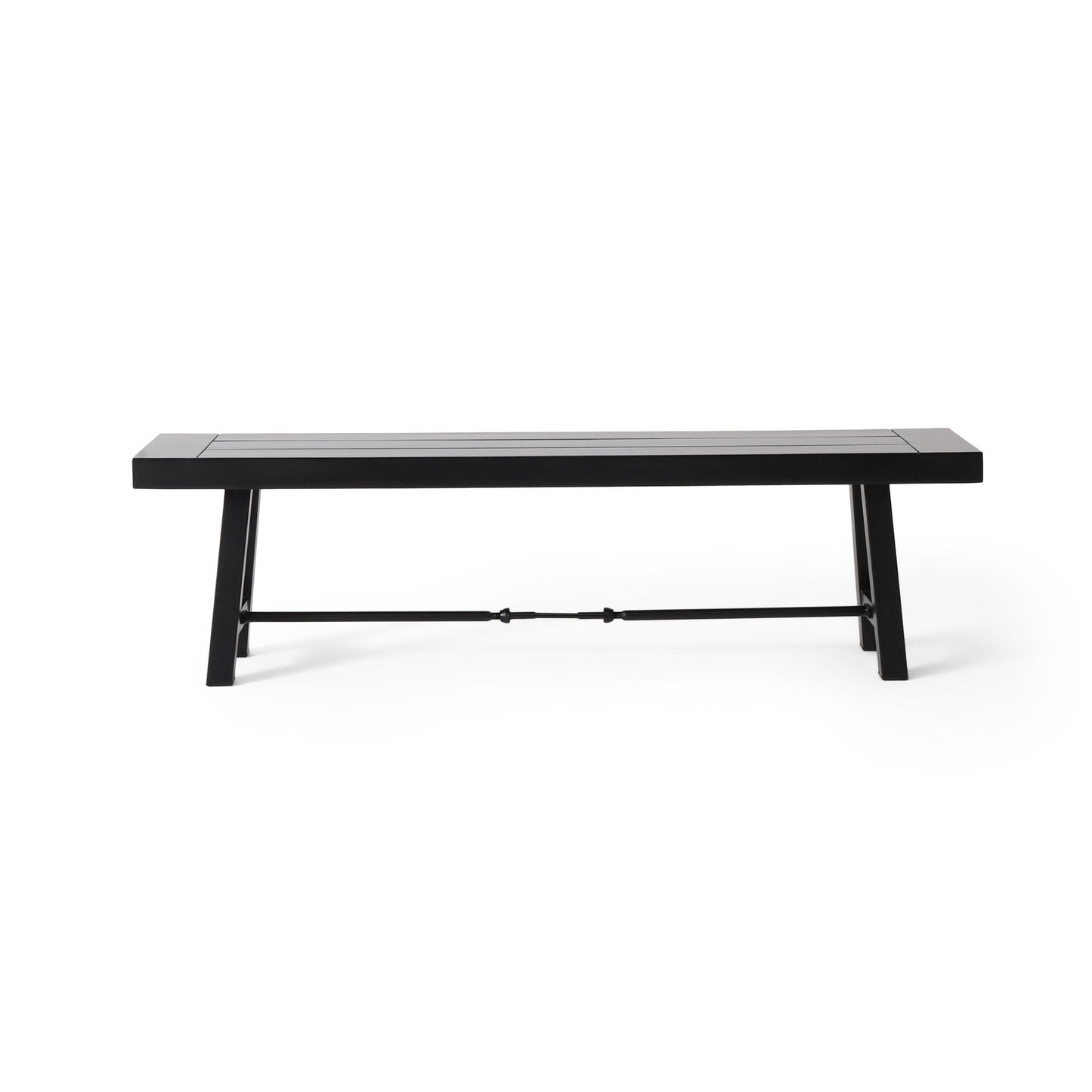 Blossom Acacia Wood Outdoor Bench with Slat Design