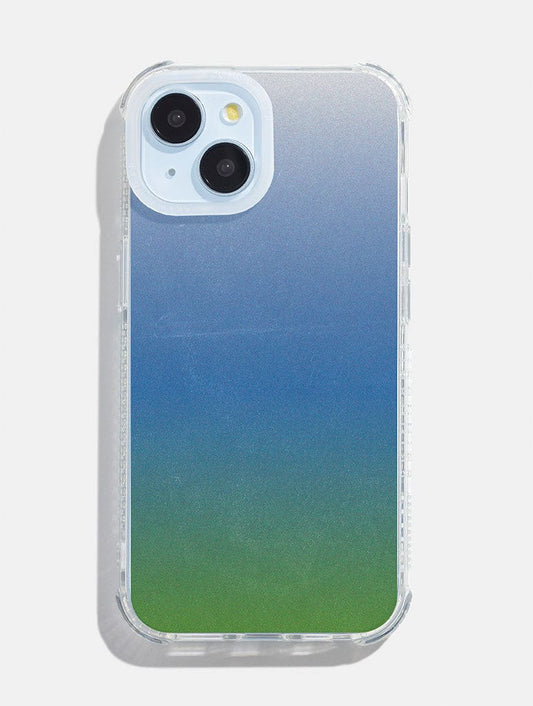 Blue & Green Ombre Shock iPhone Case