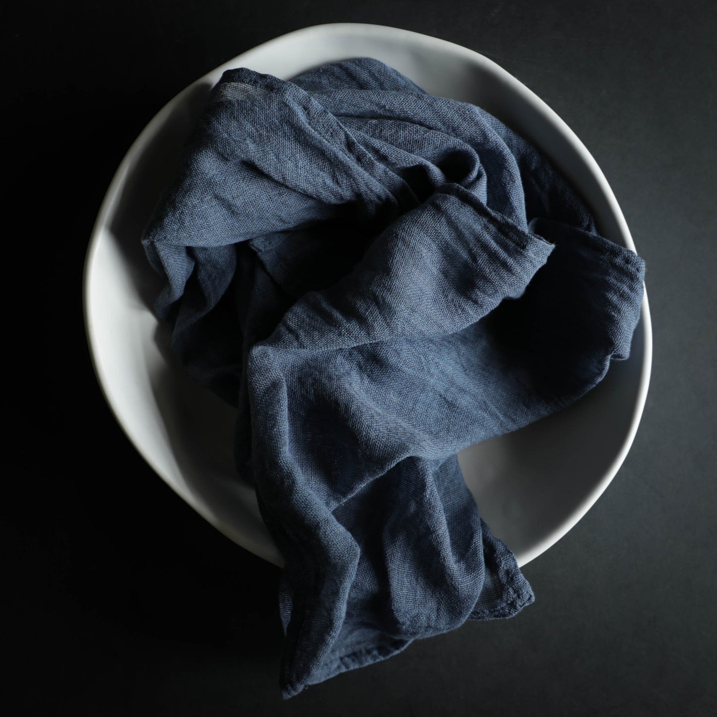 Blue Slate / Plant Dyed Napkin Sets
