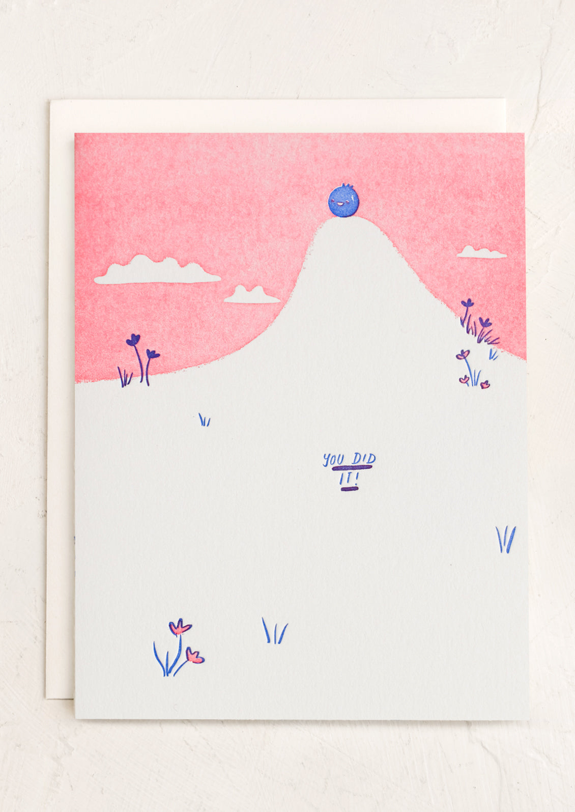 Blueberry You Did It! Card