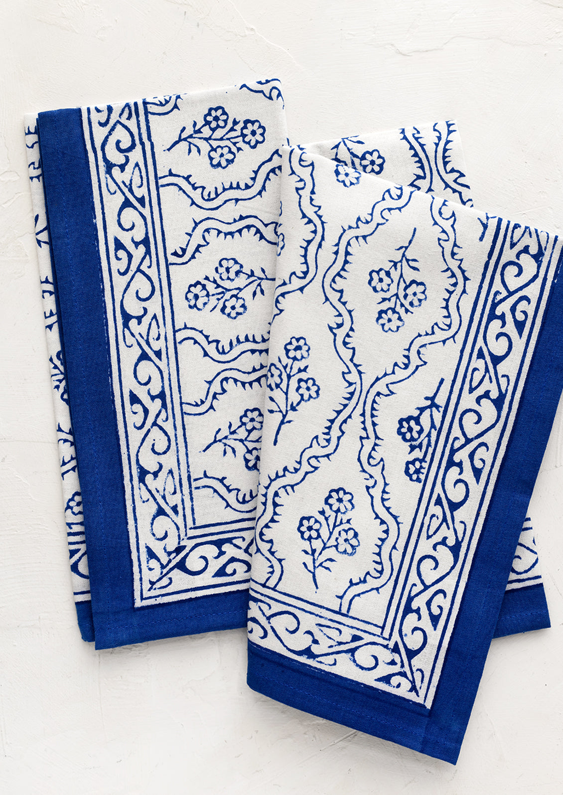 Blue Flora Napkin Set