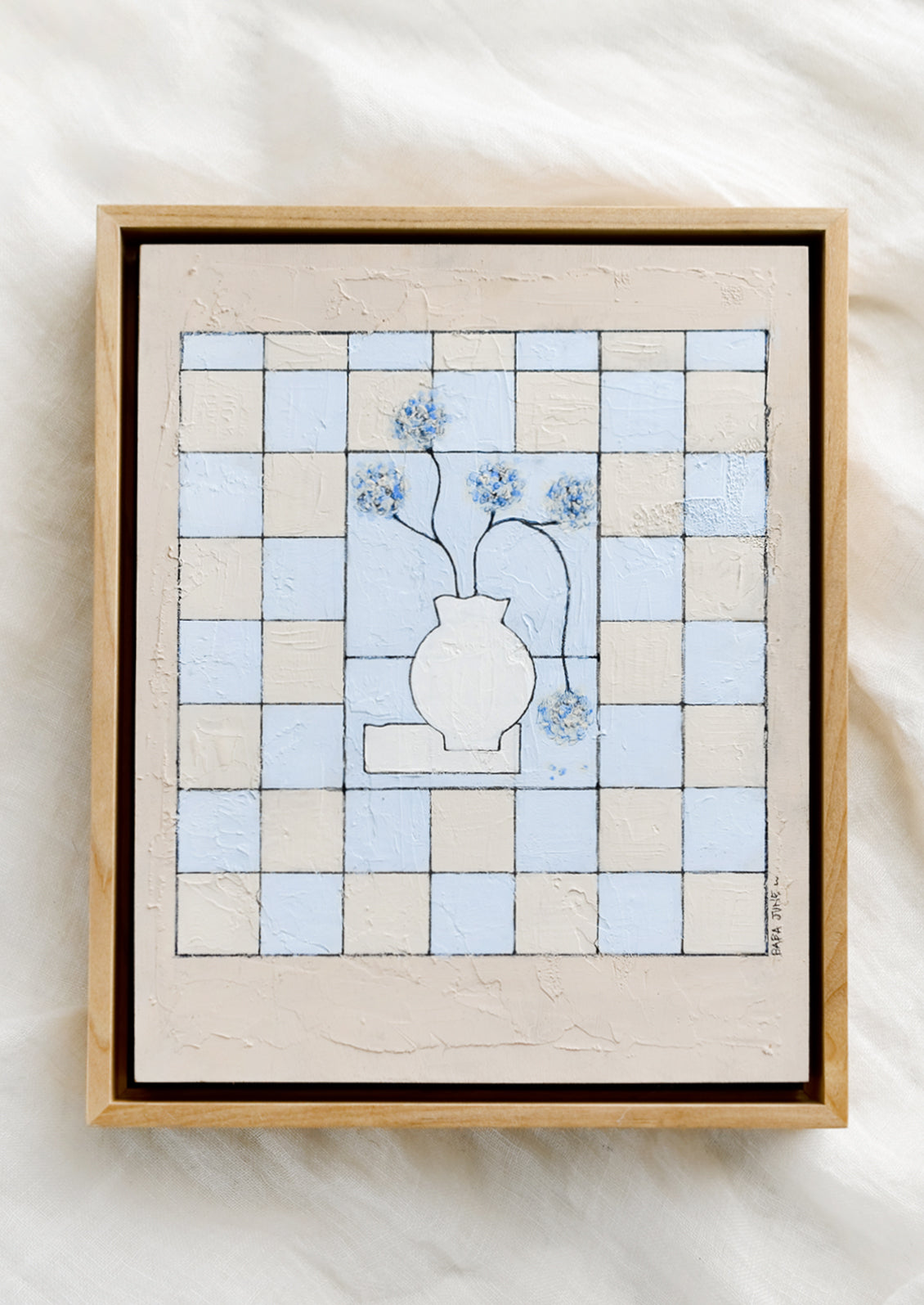 Blue Hydrangeas No. 1 Painting