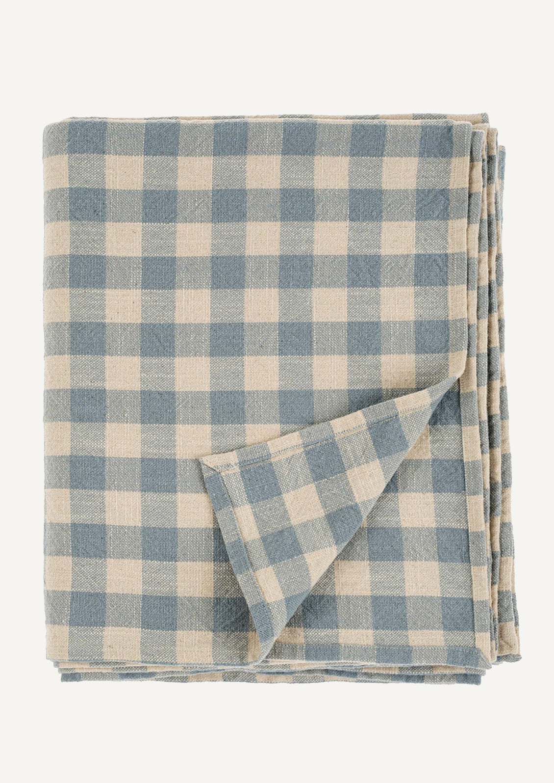 Gingham Cotton Tablecloth